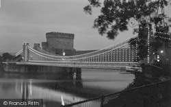 The Bridge Illuminations c.1936, Conwy