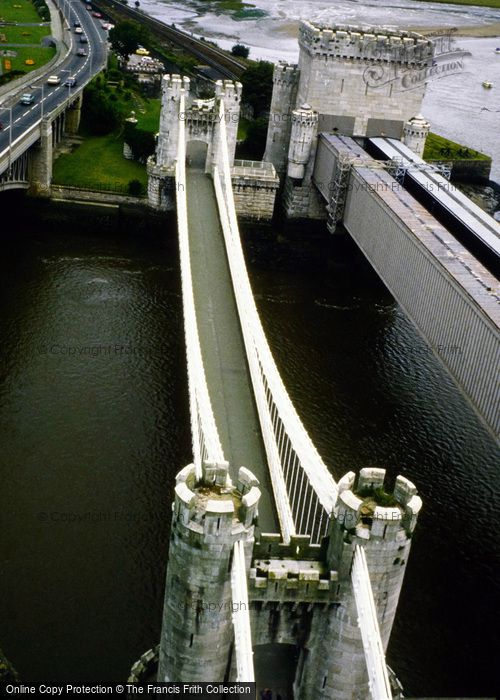 Photo of Conwy, The Bridges 1985