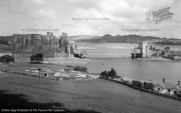 Photo of Conwy, The Castle c.1950