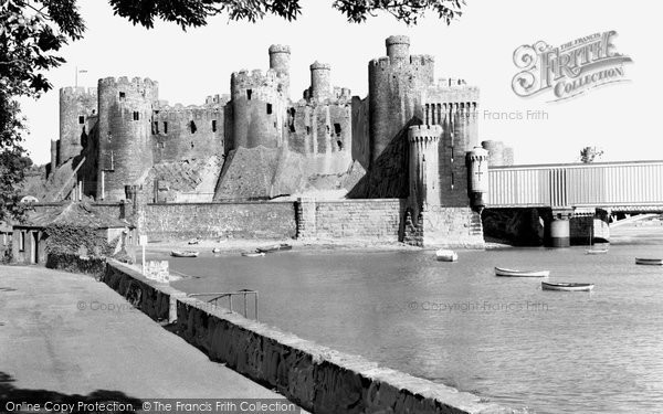 Photo of Conwy, The Castle c.1960