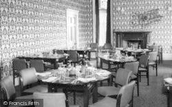 The Dining Hall, Berthlwyd Hall c.1960, Conwy