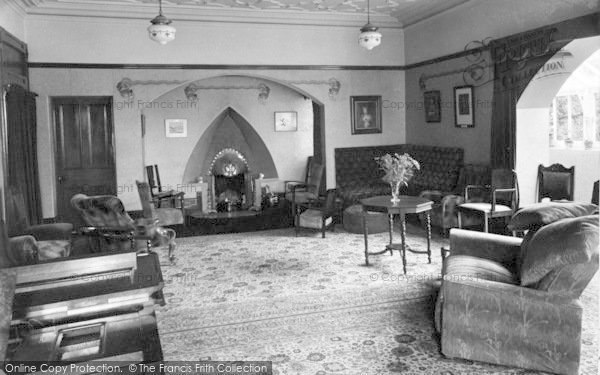 Photo of Conwy, The Drawing Room, Beechwood Court c.1950
