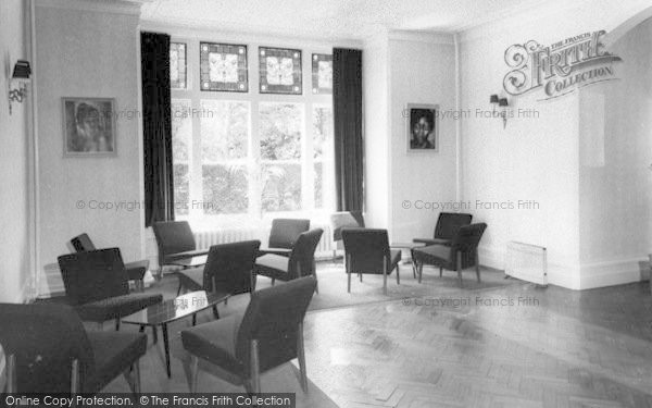 Photo of Conwy, The Lounge, Berthlwyd Hall c.1960