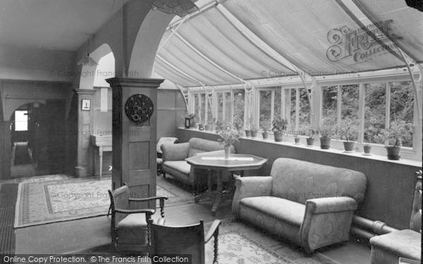 Photo of Conwy, The Sun Lounge, Beechwood Court c.1950