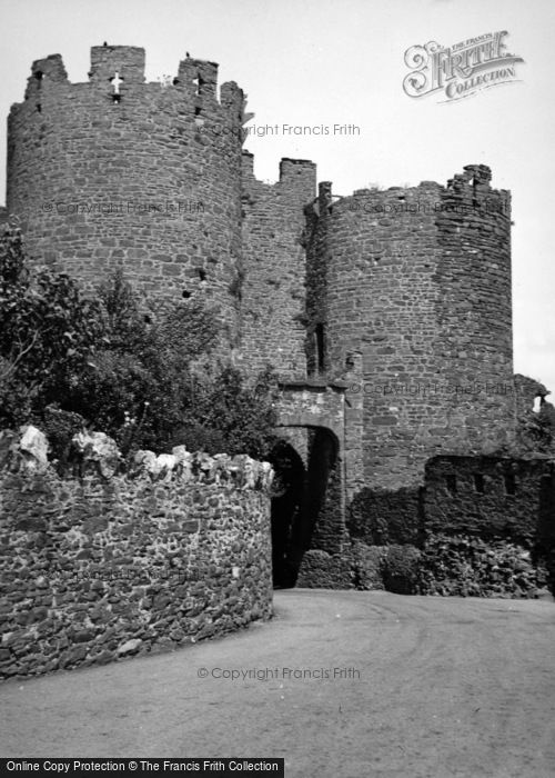 Photo of Conwy, The Town Walls 1952