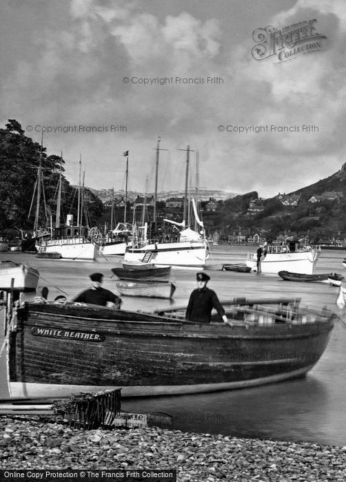 Photo of Conwy, The 'white Heather', River Conwy 1930