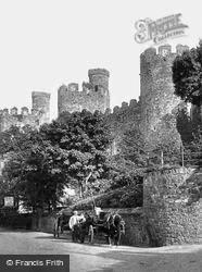 Transport At The Castle 1891, Conwy