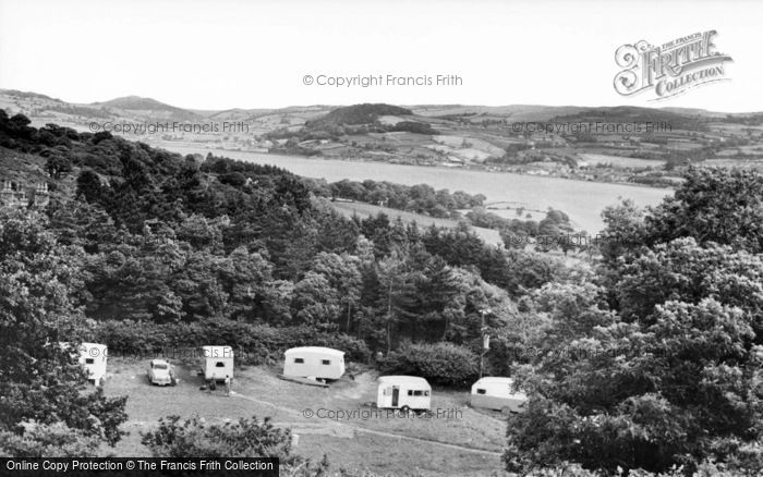 Photo of Conwy, View From Gorse Hill Caravan Park c.1960