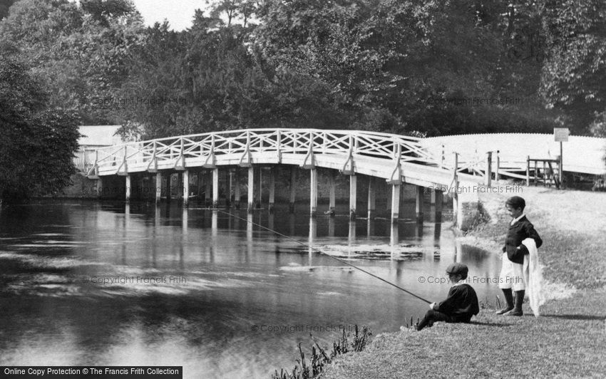 Cookham, Boys Fishing 1899