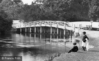 Cookham, Boys Fishing 1899