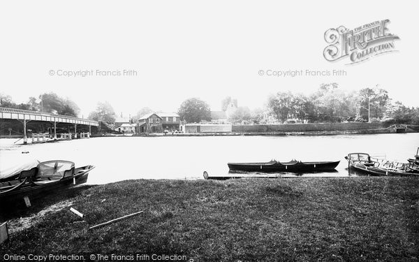 Photo of Cookham, Bridge And Church 1890