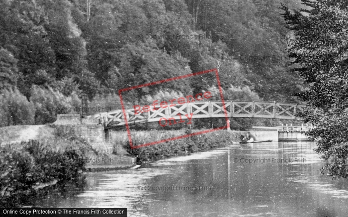 Photo of Cookham, Bridge By The Lock 1890