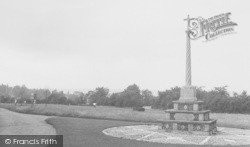 War Memorial And Cricket Pitch c.1950, Cookham Dean