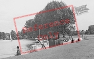 Fishing On The River Thames c.1950, Cookham
