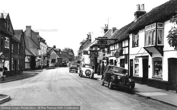 Photo of Cookham, High Street 1957