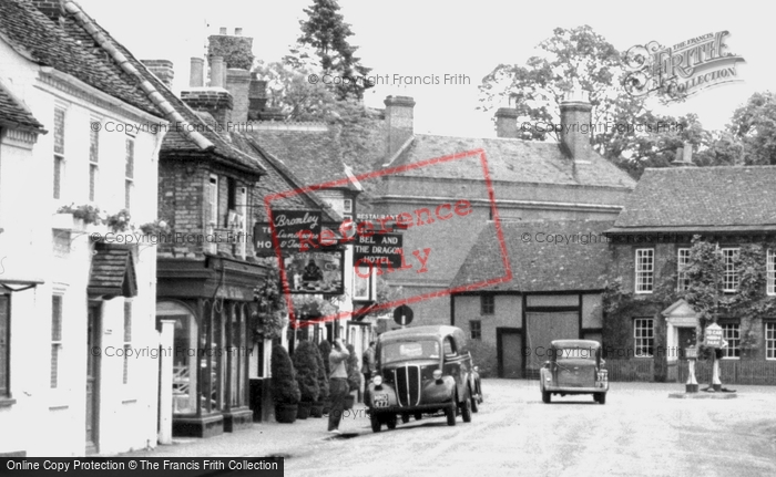 Photo of Cookham, High Street c.1955