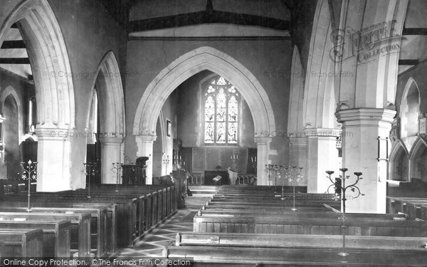 Photo of Cookham, Holy Trinity Church Interior 1890