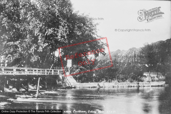 Photo of Cookham, Odney Weir 1899
