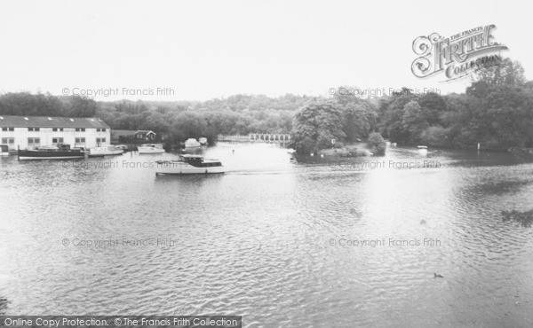 Photo of Cookham, The Bridge c.1955