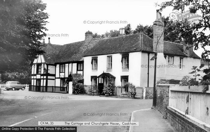 Photo of Cookham, The Cottage And Churchgate House c.1955