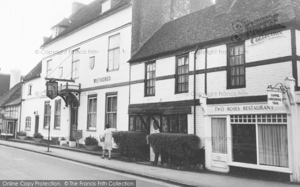 Photo of Cookham, The Kings Arms And Two Roses Restaurant c.1965