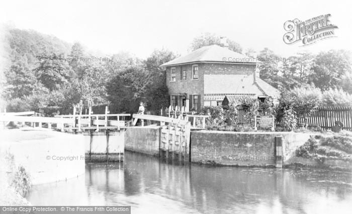 Photo of Cookham, The Lock c.1885