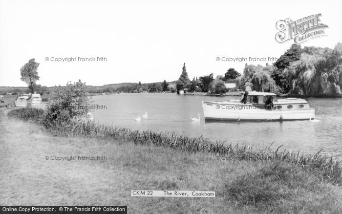 Photo of Cookham, The River c.1955