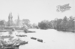 View From The Bridge 1890, Cookham