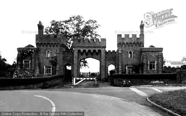 Photo of Cookley, Lea Castle Gates c.1955