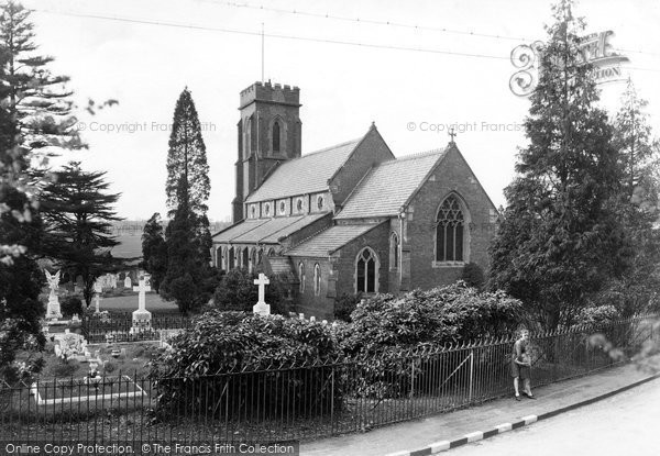 Photo of Cookley, St Peter's Church c.1950
