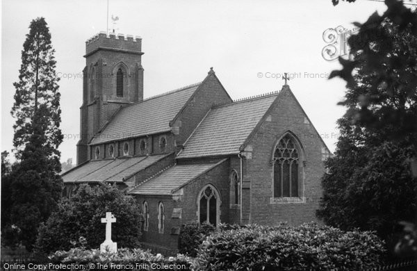 Photo of Cookley, St Peter's Church c.1955