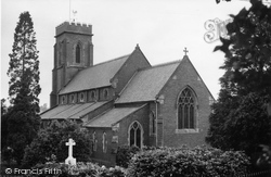 St Peter's Church c.1955, Cookley