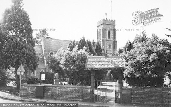 Photo of Cookley, St Peter's Church c.1965