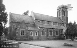 St Peter's Church c.1965, Cookley