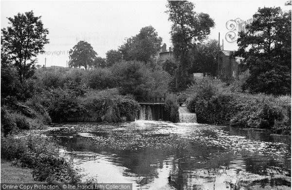 Photo of Cookley, The Weir c.1950