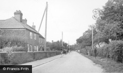 Barns Green Road c.1955, Coolham