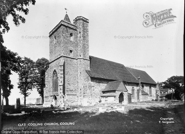 Photo of Cooling, St James Church c.1955