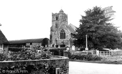 St Michael's Church c.1955, Coombe Bissett