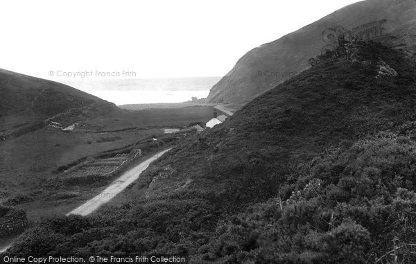 Photo of Coombe, Coombe Valley Beach 1920