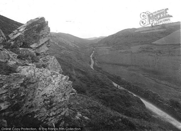 Photo of Coombe, Coombe Valley, Steeple Rock 1920