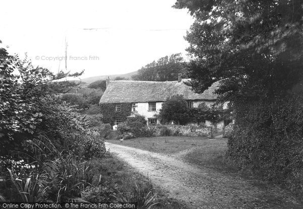 Photo of Coombe, Hawkers Cottage, Coombe Valley 1920