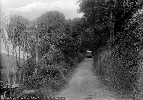 Photo of Coombe, Valley, Stowe Hill 1929