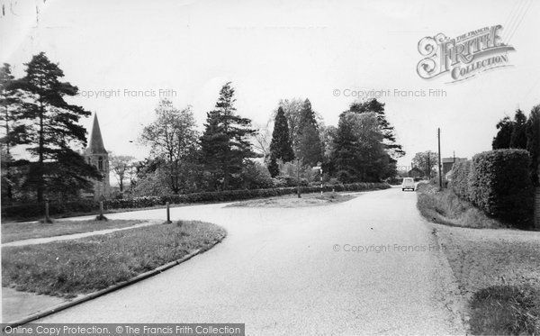 Photo of Copthorne Bank, Church c.1960