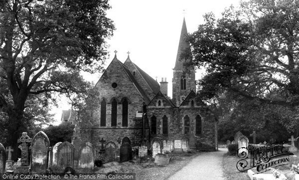 Photo of Copthorne, St John's Church c.1960