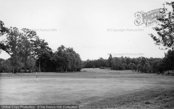 Photo of Copthorne, The Golf Course c.1955