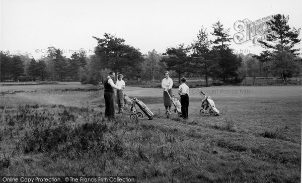 Photo of Copthorne, The Golf Course c.1955