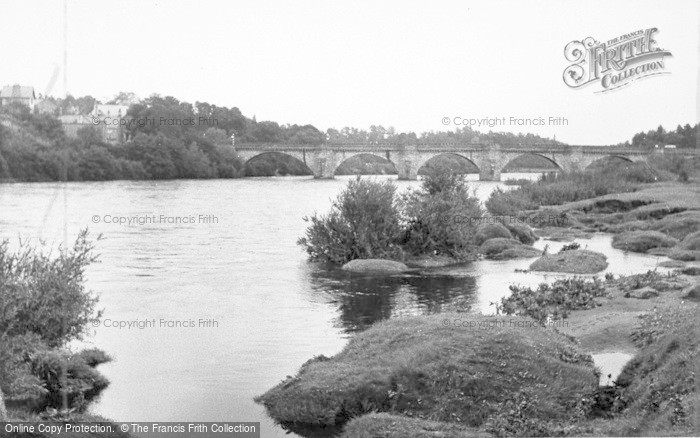 Photo of Corbridge, River Tyne c.1955