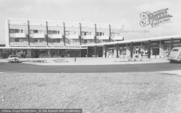 Photo of Corby, Beanfield Road Shopping Centre c.1965