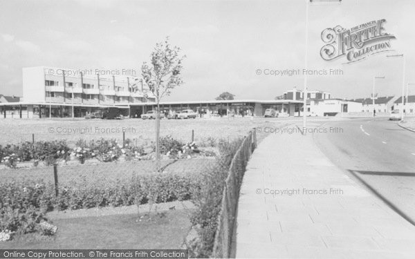Photo of Corby, Beanfield Road Shopping Centre c.1965