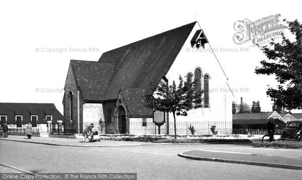 Photo of Corby, Church Of Scotland, Occupation Road c.1955